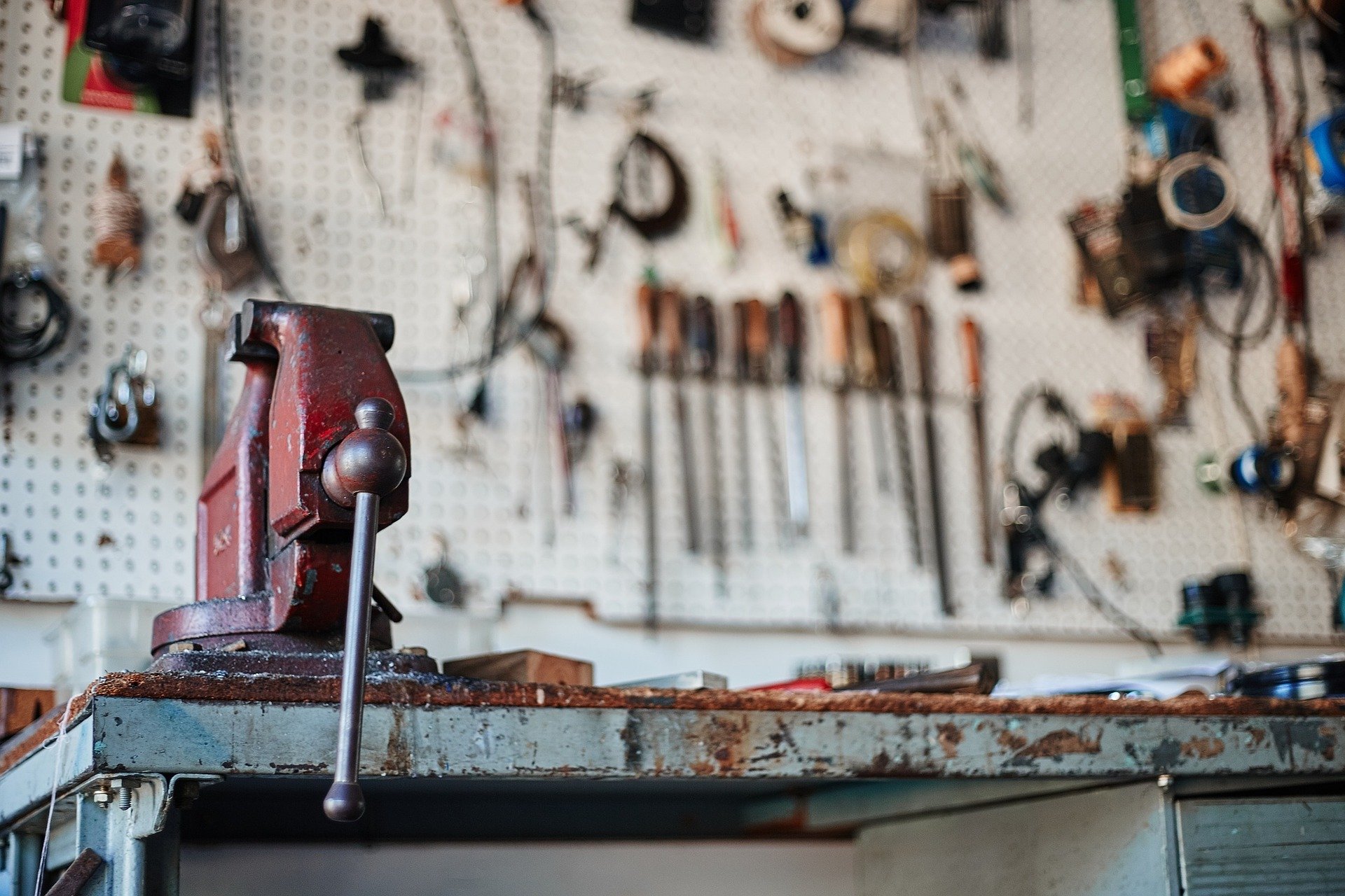 Photo of Tools in a workshop